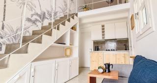 Chic Surf-Inspired Mezzanine Studio "Coco Palm" - Sal Rei - 9