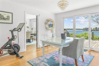 Stunning Waterfront Home with Hot Tub Deck Fire Pits and Office - 2