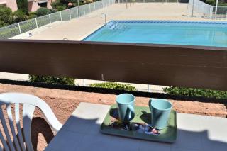 Appart Studio Mezzanine 2 couchages PORT LEUCATE NATURISME PL010-832 - Port Leucate - 1