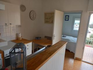 Les Terrasses de la Plage 268 , T2 climatisé, vue mer, parking, terrasse - 6