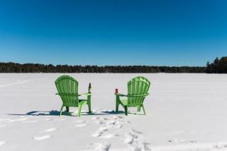 Porch in the Pines in Eagle River WI - 9