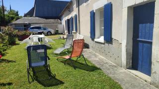 Maison plain pied, 2 chambres, longère typique , fraiche, dans bourg avec tous commerces - Luçay-le-Mâle - 0