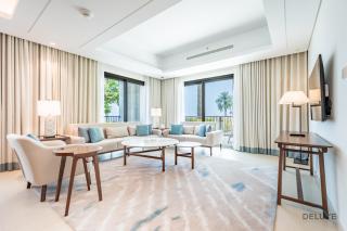 Seafront 4BR Apartment with Assistant Room in The Address Fujairah Residences Block B, Fujairah by Deluxe Holiday Homes - Fujaira - 0