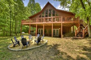 Anchors Away - Lake Nottely - Blairsville GA - Hot Tub, Private Dock, Fire Pits, and Stunning Lake Views at Lake Nottely - Mashburn Mill - 3
