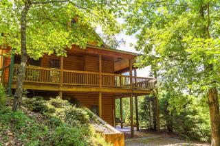 Morning Breeze - Pet Friendly with Mountain Views- Game Room, Hot Tub, Fireplace, Porch Swing - Blue Ridge - 9