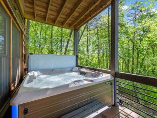 Mountain Breeze - Mountain View Hot Tub Firepit - Mineral Bluff - 9