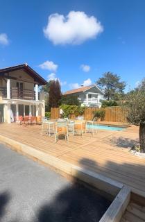 Magnifique villa face au golf avec piscine au sel - Lacanau - 0