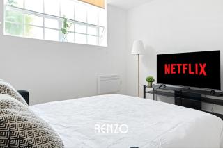 Gorgeous 1-bed Apartment in Newark on-Trent by Renzo, Free Parking, Sleeps 4! - Newark upon Trent - 5