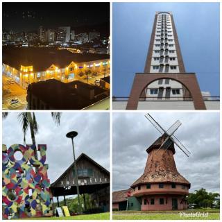 Apartamento Central - Andar alto - Joinville - 0