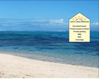 Raimanu Lodge - Climatisation, Fibre, Accès Plage, Parking Privé - Haapiti - 0