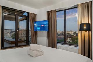 Crown Penthouse - Luxurious, Spa & Vista - Bucarest - 5