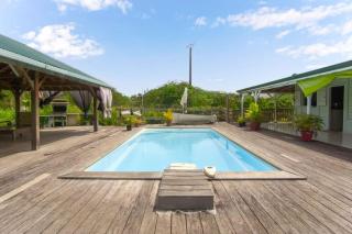 Bungalow à petit Macabou piscine & plage à proximité - Le Vauclin - 0