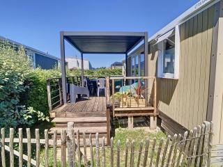 Mobil-home confort 4 pers, 2 ch, piscine chauffée, 200m plage, parking, wifi gratuit, animaux ok - FR-1-361A-32 - 5