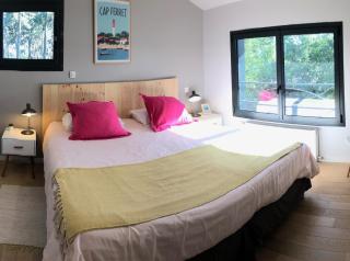 Chambre Privative, Cap Ferret - Piscine Chauffée - Villa Sylhengui - Lège-Cap-Ferret - 3