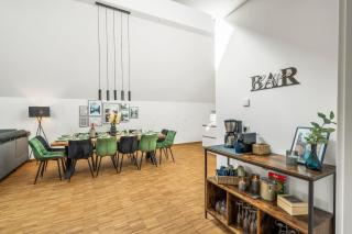 DND Design Loft I 170qm I Parken I Balkon I Workstation I Netflix I Kaffee I Waschmaschine I Trockner I Xbox I Ausblick - Würzburg - 3
