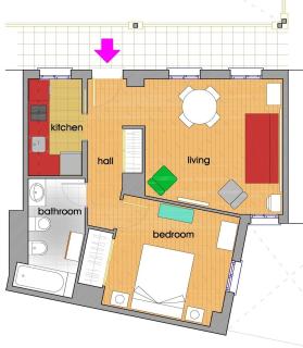 HomeySeville-Precioso Apartamento San Juan de la Palma, Parking Optional - 1
