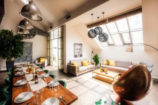 5BR+2Bath Old Town Loft Luxe Brickhouse, A/C - Praga - 9
