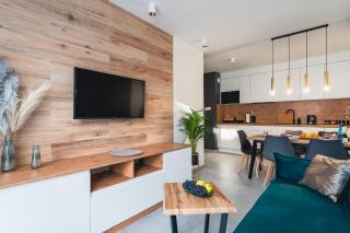 Apartamenty z klimatyzacją, 2 sypialniami, prywatną sauną, obok aquaparku by Apartamenty w Karkonoszach - Karpacz - 4