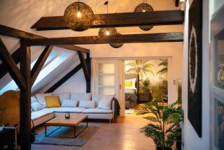 A/C LUX Rooftop APT 6BR+3.5Bath Wenceslas square - Prague - 8