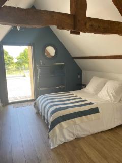 Chambre bleue des Perriots - Englesqueville-la-Percée - 7