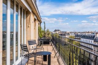Luxueux Appartement Haussmannien avec Vue sur Paris - Parigi - 8