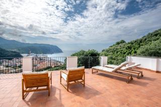 100b - VILLA Ginestra, ampia Terrazza 120m2 vista mare 10 minuti a piedi spiaggia, 3 camere da letto - Sestri Levante - 1