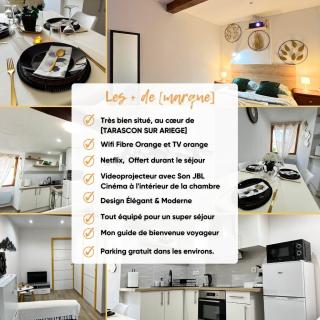 Beau petit appartement au coeur de l'ariege. - Tarascon-sur-Ariège - 8