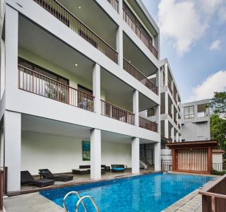 Magenta Hill View Villa 6 bedrooms with a private slide pool - Bandung - 9