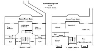 Barefoot Bungalow - Surf City - 1