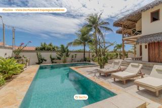 Casa KitePirosca, quartos com vista mar em Fortim - Fortim - 0