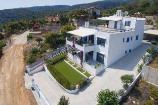 White-Blue Luxury Villa 2 - 1