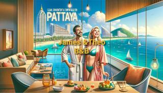 BASE Central PATTAYA Quiet King-Bed with Infinity Pool & Free Netflix - Pattaya - 7