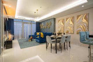 Amazing 64th floor Infinity Pool With Burj Khalifa Views 2BR apartment in Paramount Hotel Midtown - 5