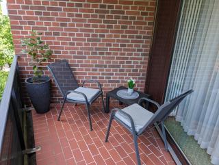Apartment mit Balkon und Pool, zentral am Waldrand - Bad Essen - 6