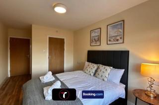 Stylish 2 Bedroom Flat By Tara Stays Short Lets & Serviced Accommodation Watford With Free Parking & Nearby Warner Studios - Watford - 7