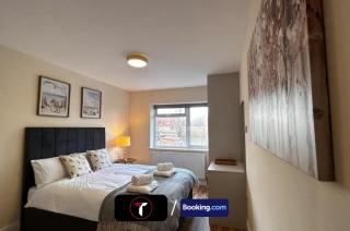 Stylish 2 Bedroom Flat By Tara Stays Short Lets & Serviced Accommodation Watford With Free Parking & Nearby Warner Studios - Watford - 5