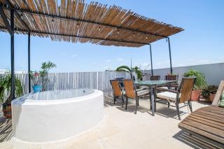 papaya 20 Super central ph2 br with private Rooftop - jacuzzi - Playa del Carmen - 7