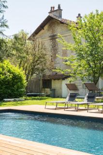 Atypique ancienne gare d'Issigeac,piscine privée,pétante,grand terrain - Issigeac - 7