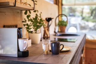 Glamping Lodge Natural Living Bodensee Nähe mit Terasse, Grill, Smart TV - 6