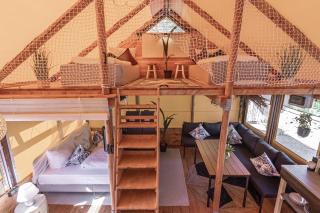 Glamping Lodge Natural Living Bodensee Nähe mit Terasse, Grill, Smart TV - Rielasingen-Worblingen - 3