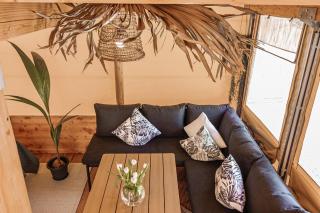 Glamping Lodge Natural Living Bodensee Nähe mit Terasse, Grill, Smart TV - Rielasingen-Worblingen - 7