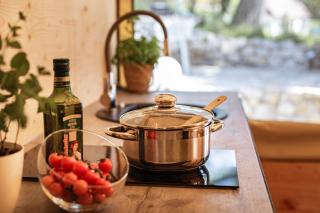 Glamping Lodge Natural Living Bodensee Nähe mit Terasse, Grill, Smart TV - 5