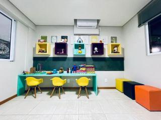 Apto 6º andar, 200m praia, 15min Beto Carrero, 2 quartos, sacada com churrasqueira - Piçarras - 3