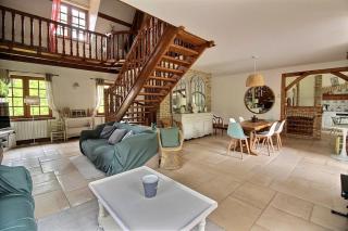 Annonce professionnelle. Jolie maison de vacances 4 chambres avec jardin à proximité de la plage, pour 8 personnes. WIFI - Hardelot-Plage - 5