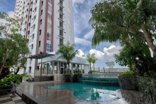 Scenic Studio Room Apartment Vida View Makassar By Travelio - Pampang - 2