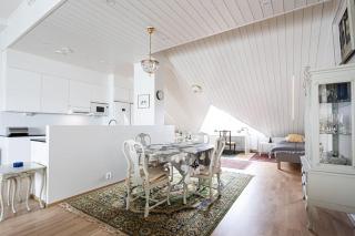 Uniikki kattohuoneisto ydinkeskustassa, lämmin pysäköinti, max 6 hlöä - 3