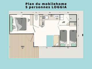 Le Gewurz - Bungalow climatisé avec TV pour 5 - Boofzheim - 4