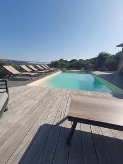Casa Albitru, piscine, vue mer et montagne - Figari - 0