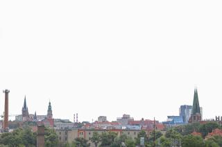 Zero zgiełku, blisko plaży i Starówki - z widokiem na panoramę miasta - 4