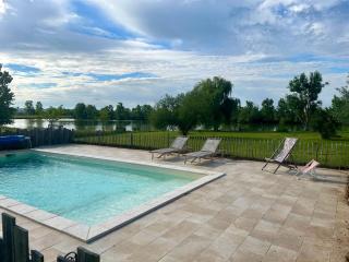 Ferme rénovée 6 chambres, vue sur lac et piscine - Castet-Arrouy - 6